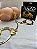 Plug Anal Cravejado P Dourado com Algemas - Imagem 1